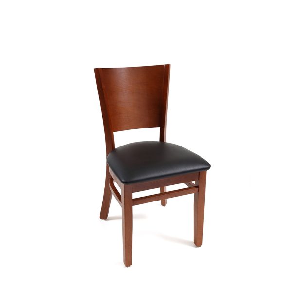 Little rock commercial wood dining chair
