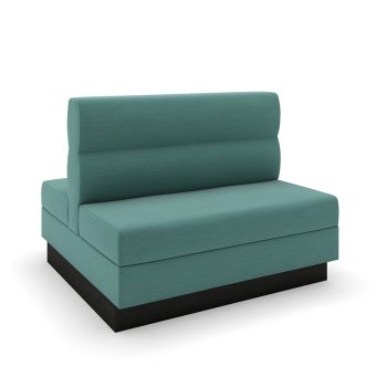 horizontal channel double booth commercial