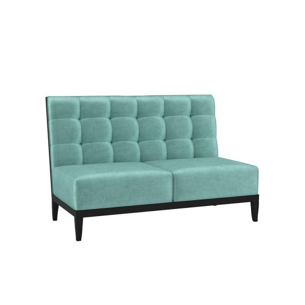 commercial san diego sofa with square tufting