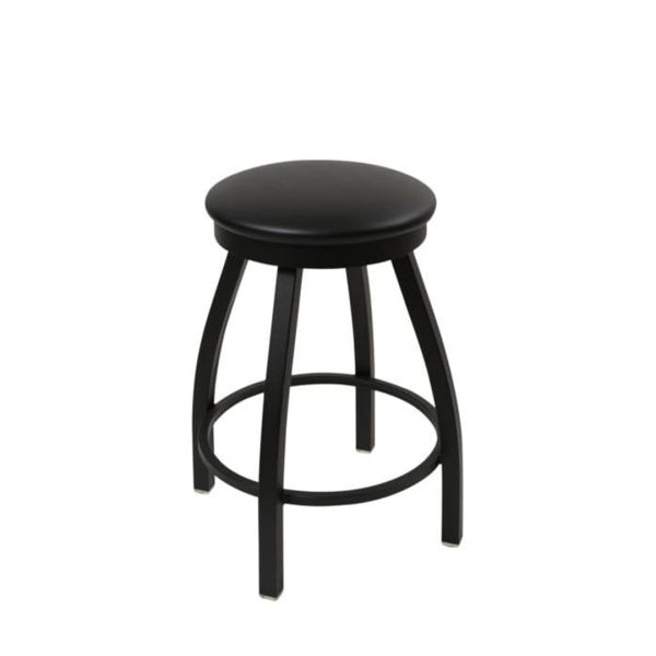 Ithaca commercial metal barstool with footring
