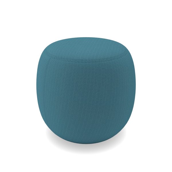 commercial upholstered ottoman with glides