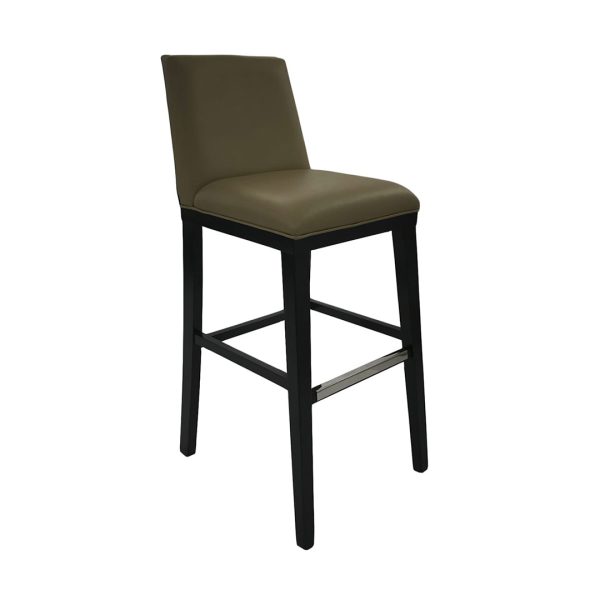 Fort Wayne commercial Barstool with wood legs