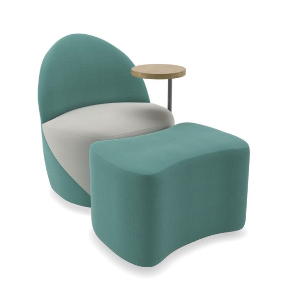 commercial upholstered chair two tone