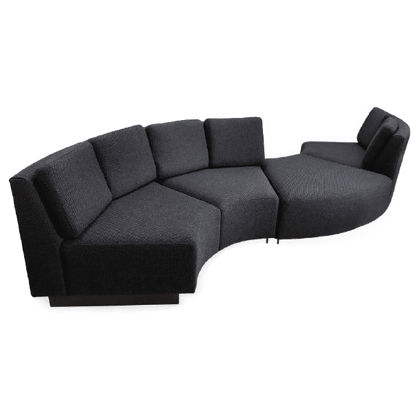 s curve sofa sectional commercial