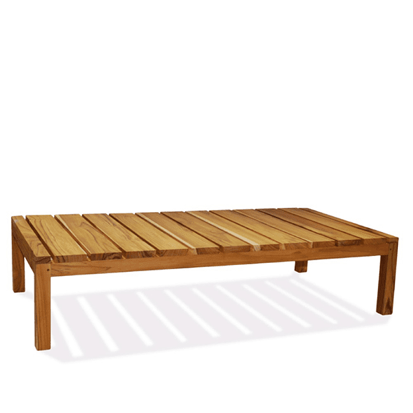 wooden outdoor patio table