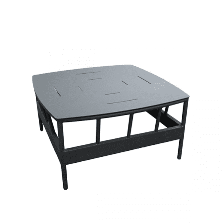 outdoor aluminum coffee table