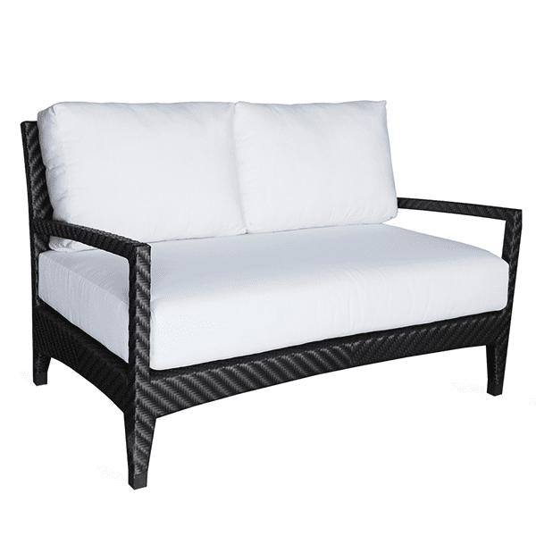 outdoor loveseat with cushions