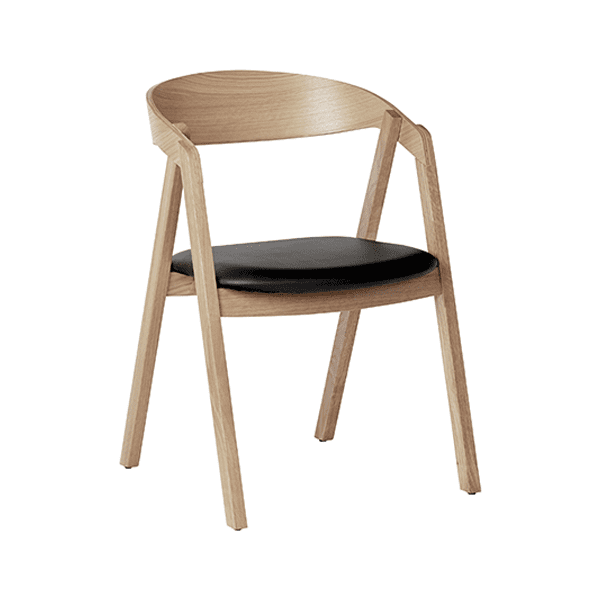 wooden mid century chair
