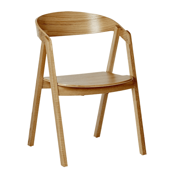 wooden minimalist chair