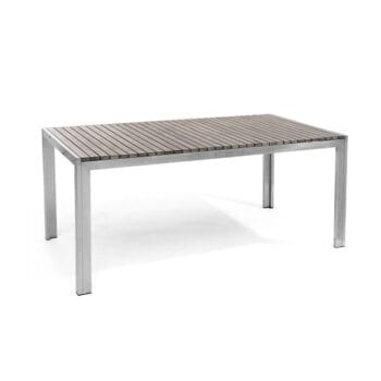 outdoor rectangular dining table