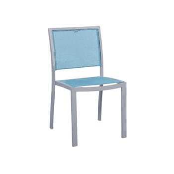 sling seat outdoor dining chair