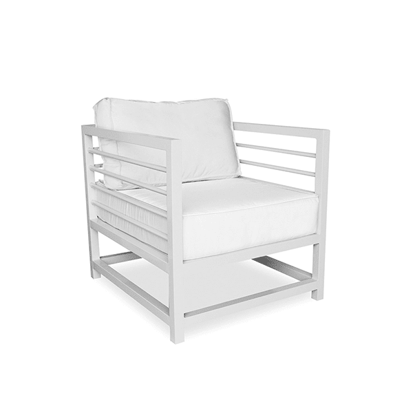 outdoor armchair chair with cushions for commercial use