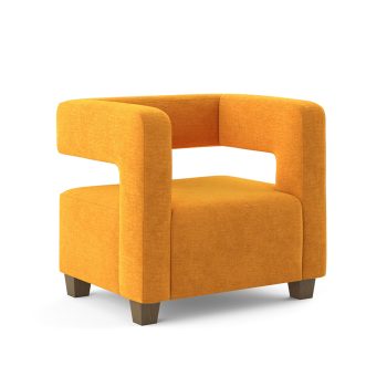 Astoria Chair open back wood legs commercial seating