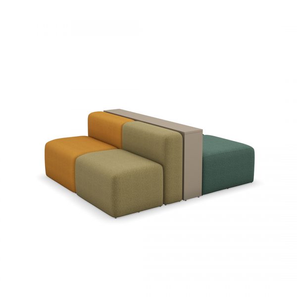 color block modular commercial furniture