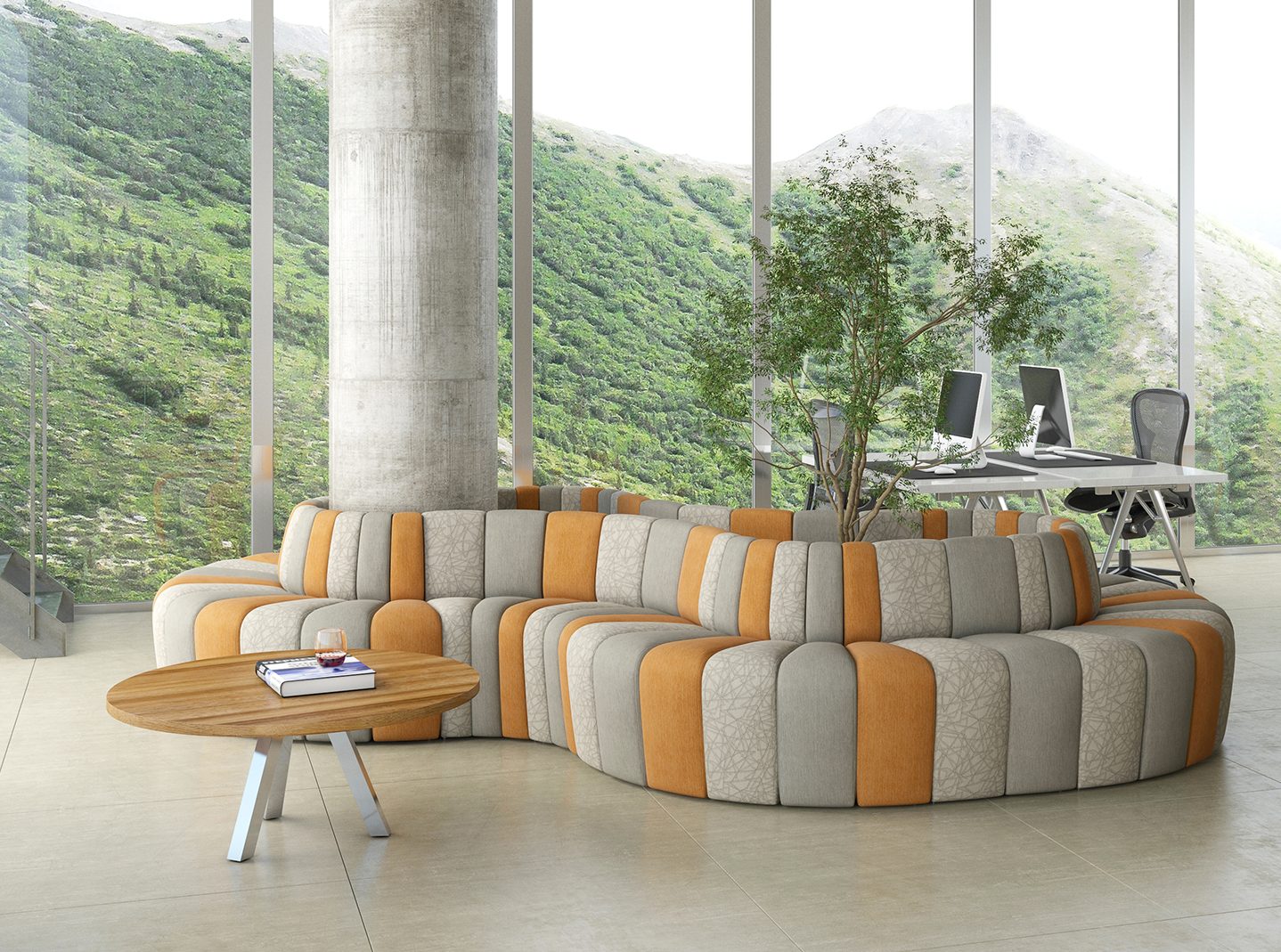 maggie magnetic commercial seating collection