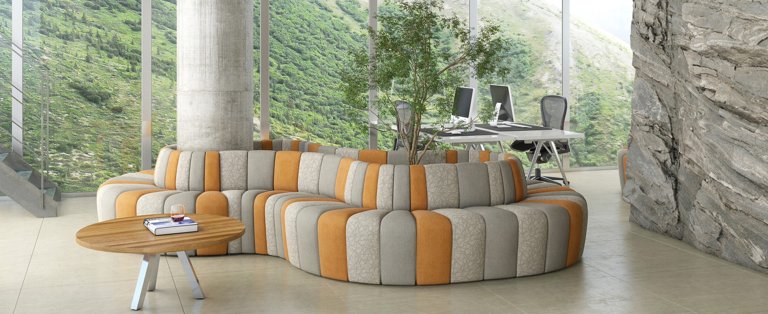 maggie magnetic commercial seating collection