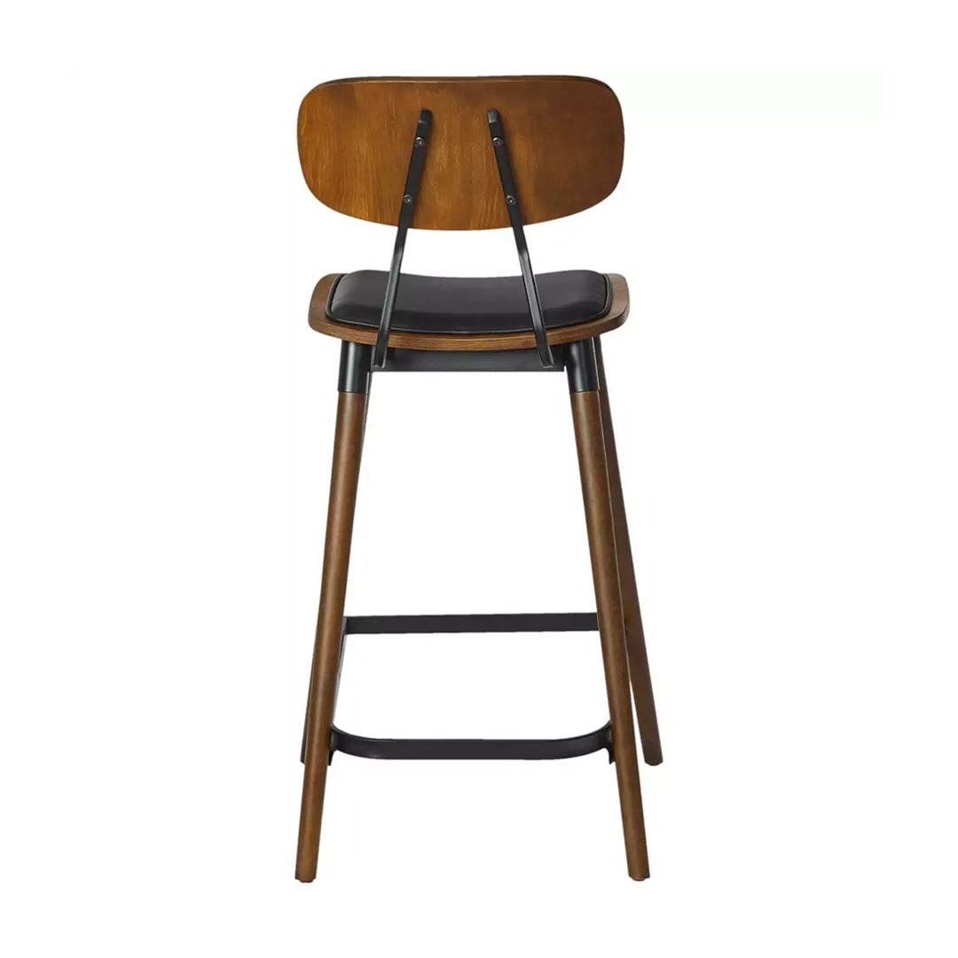 fera barstool mid century commercial wood seating