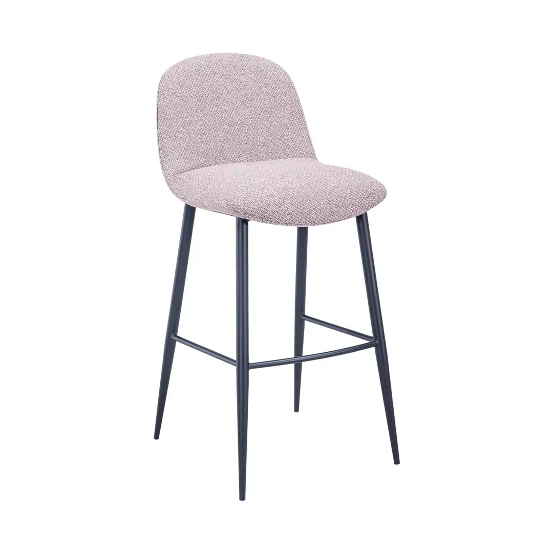 silas barstool metal frame and full upholstery