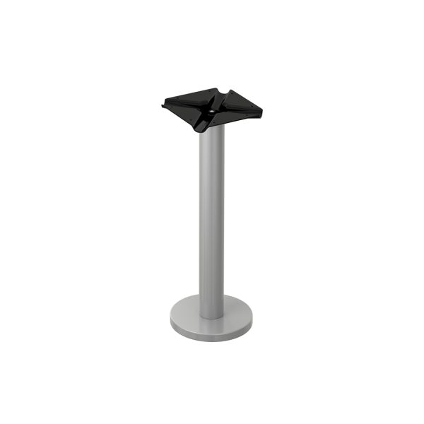 Commercial disk metal table base 10 inch round