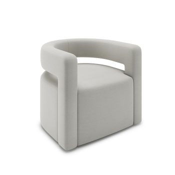 Astrid barrel chair exposed back bauhaus commercial seating